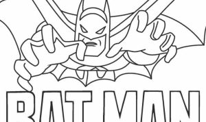 Coloring book pages batman