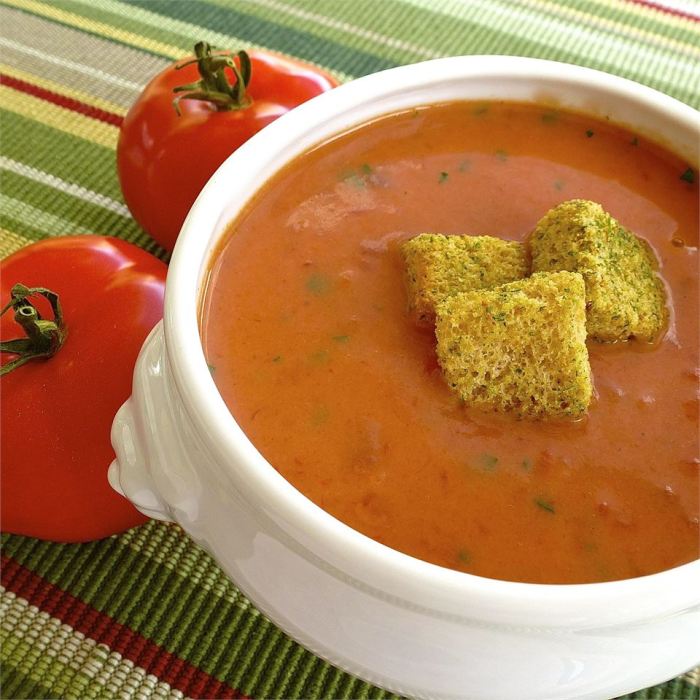 Recipe cream of tomato soup fresh tomatoes