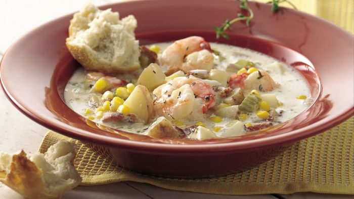 Recipe for corn and shrimp soup