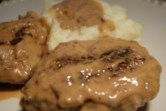 Recipe salisbury steak mushroom soup