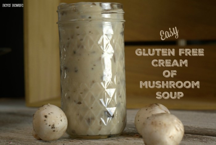 Recipe gluten free cream of mushroom soup