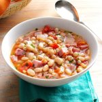 Recipe for navy bean soup with ham bone