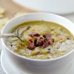 Recipe for pea soup using ham bone