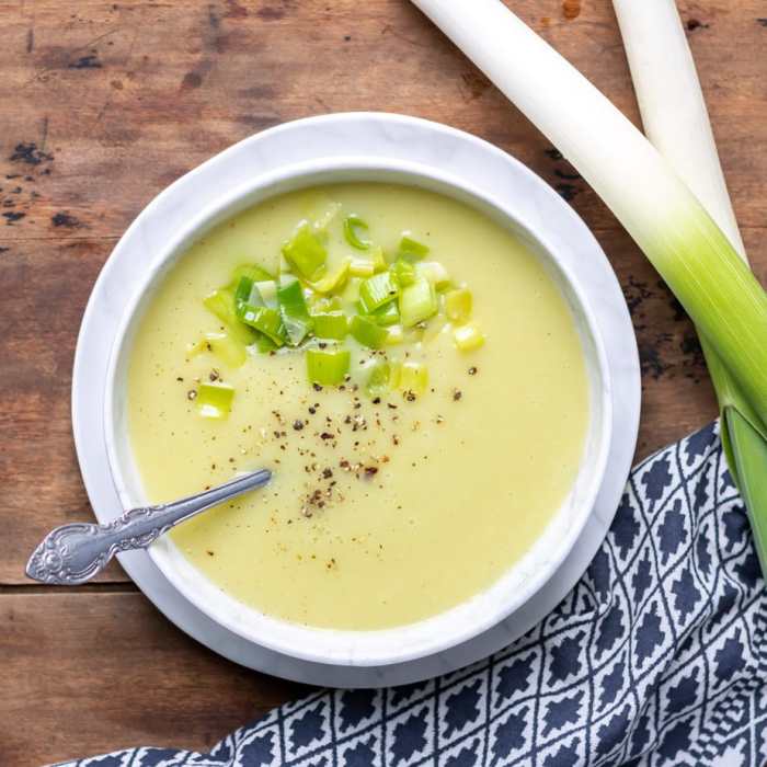 Recipe for leek and potato soup