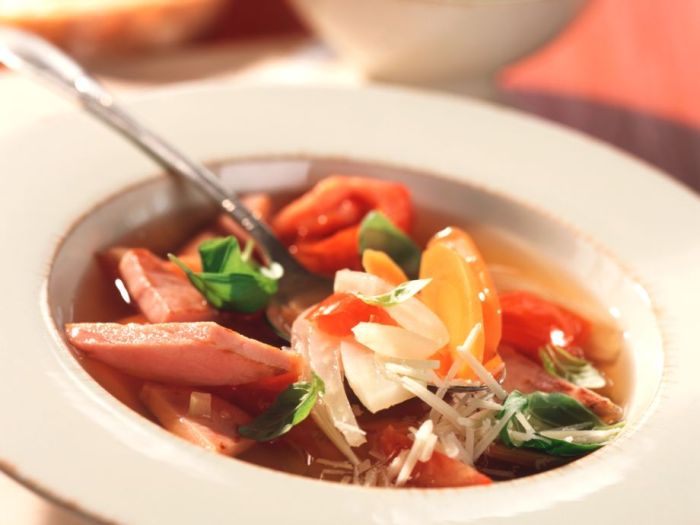 Recipe for ham vegetable soup